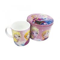 Caneca De Porcelana Na Lata Sisters 350ml - Frozen - 1