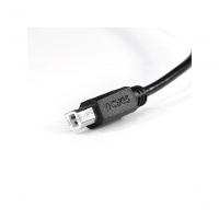 Cabo Para Impressora Usb A 2.0 Macho Para Usb B 2.0 Macho 28awg Puro Cobre 3 Metros - Puabm2-3 - 3