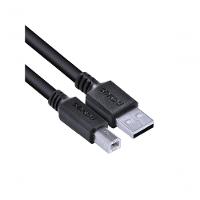 Cabo Para Impressora Usb A 2.0 Macho Para Usb B 2.0 Macho 28awg Puro Cobre 3 Metros - Puabm2-3 - 5