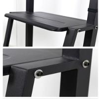 Suporte Tv Pedestal Com Prateleira Rodinhas Estante Chao Monitor Televisao Ajustavel Universal - 3