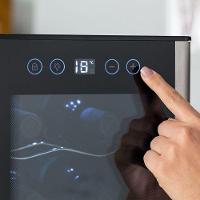 Adega Electrolux 8 Garrafas 1 Porta Preta Acabamento Em Alumínio (acb08) - Bivolt Bivolt - 5