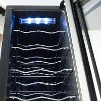 Adega Electrolux 8 Garrafas 1 Porta Preta Acabamento Em Alumínio (acb08) - Bivolt Bivolt - 6