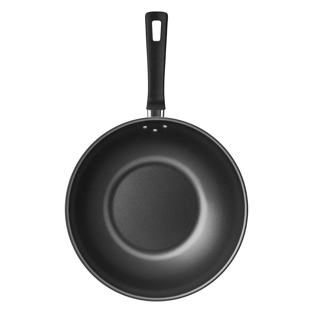 Caçarola Turim Alumínio Chumbo Antiaderente 2,8l + Faqueiro Ipanema 24pc + Wok Loreto 3,6l - 7