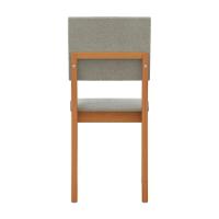 Conjunto Sala De Jantar Dora Em Madeira Maciça 6 Cadeiras Boucle Cinza - 10