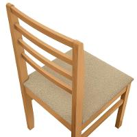 Conjunto Sala De Jantar Elisa Em Madeira Maciça 6 Cadeiras Boucle Bege - 10