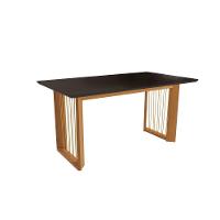 Conjunto Sala De Jantar Lina Em Madeira Maciça 6 Cadeiras Linho Fendi - 8