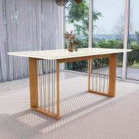 Conjunto Sala De Jantar Dora Em Madeira Maciça 6 Cadeiras Linho Fendi - 10