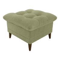 Conjunto P/ Sala Montreal 1 Poltrona Decorativas E 1 Puff Bouclê Oliva - Matrix - 10