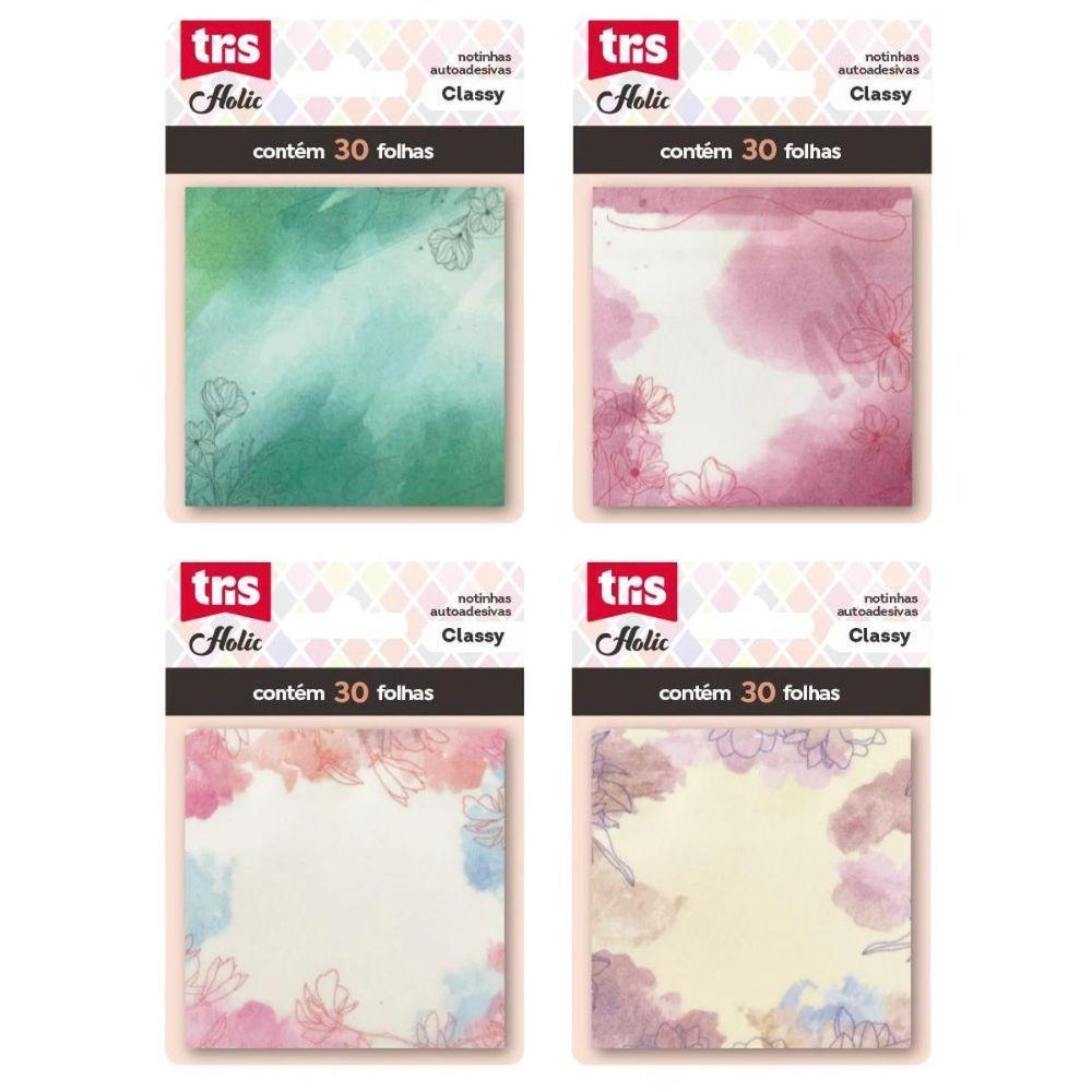 Notas Autoadesivas Classy Holic Fancy 73x73mm Tris Estampa 4 - 2