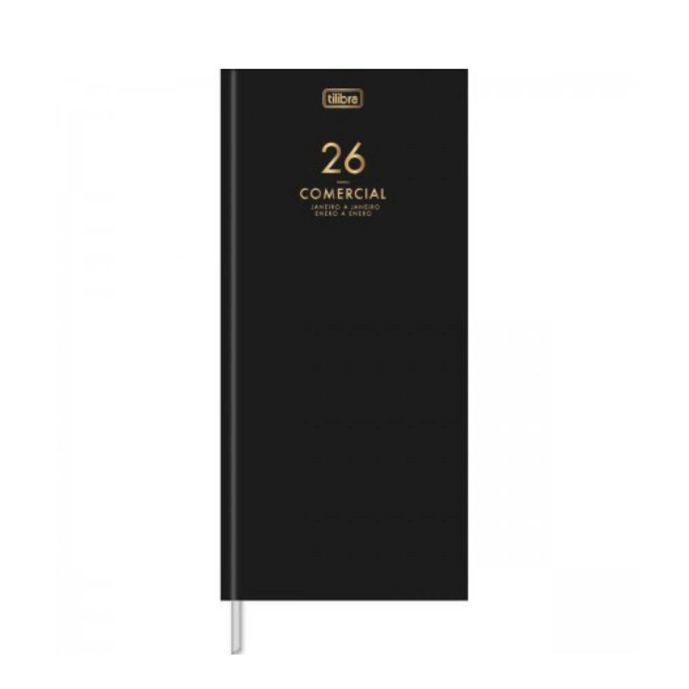 Agenda 2026 Executiva Costurada Diário M8 12,3x27,5cm Comercial Tilibra - 1