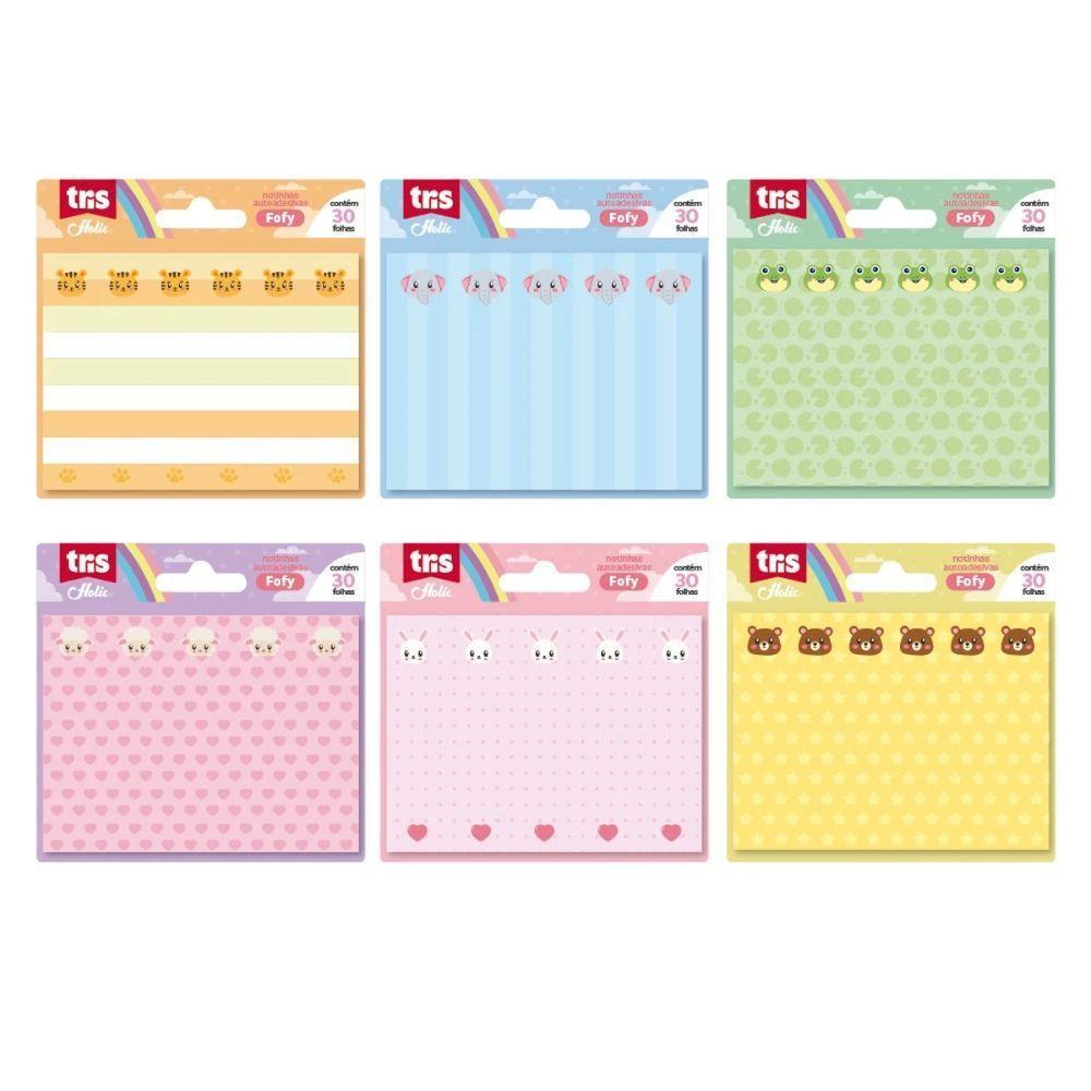 Notas Autoadesivas Fofy Holic Fofurices 100x75mm Tris Sapo - 2