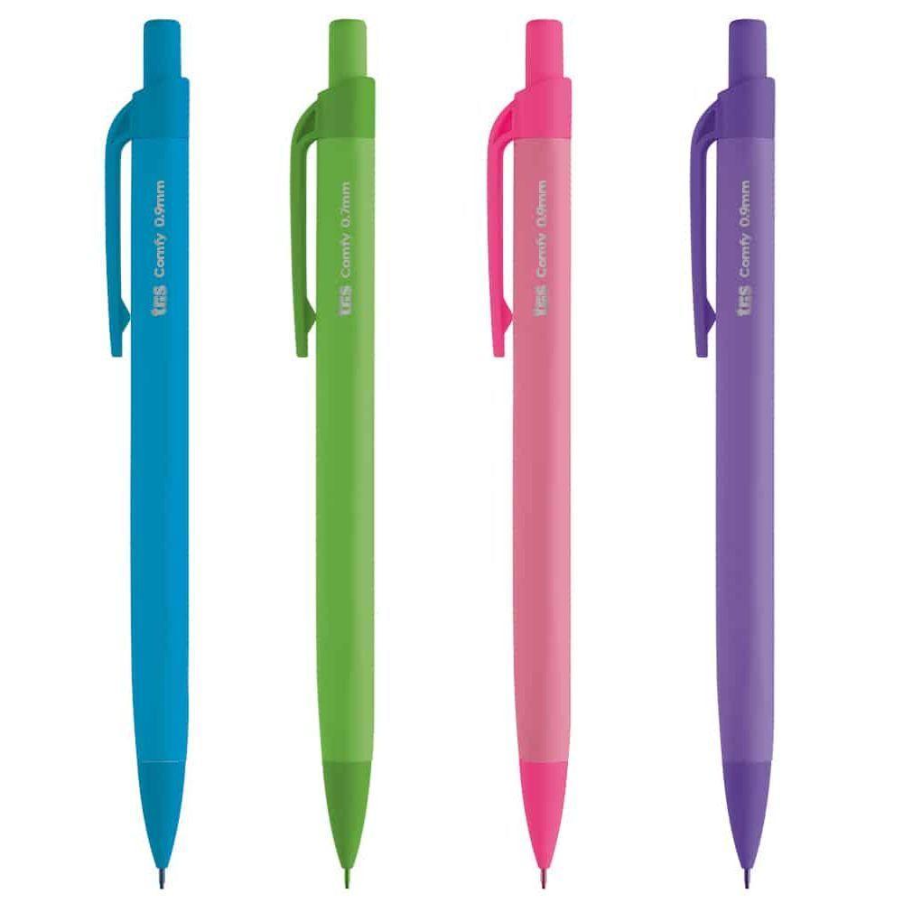 Lapiseira Comfy 0.9 C/ Borracha Tris Verde Neon - 2