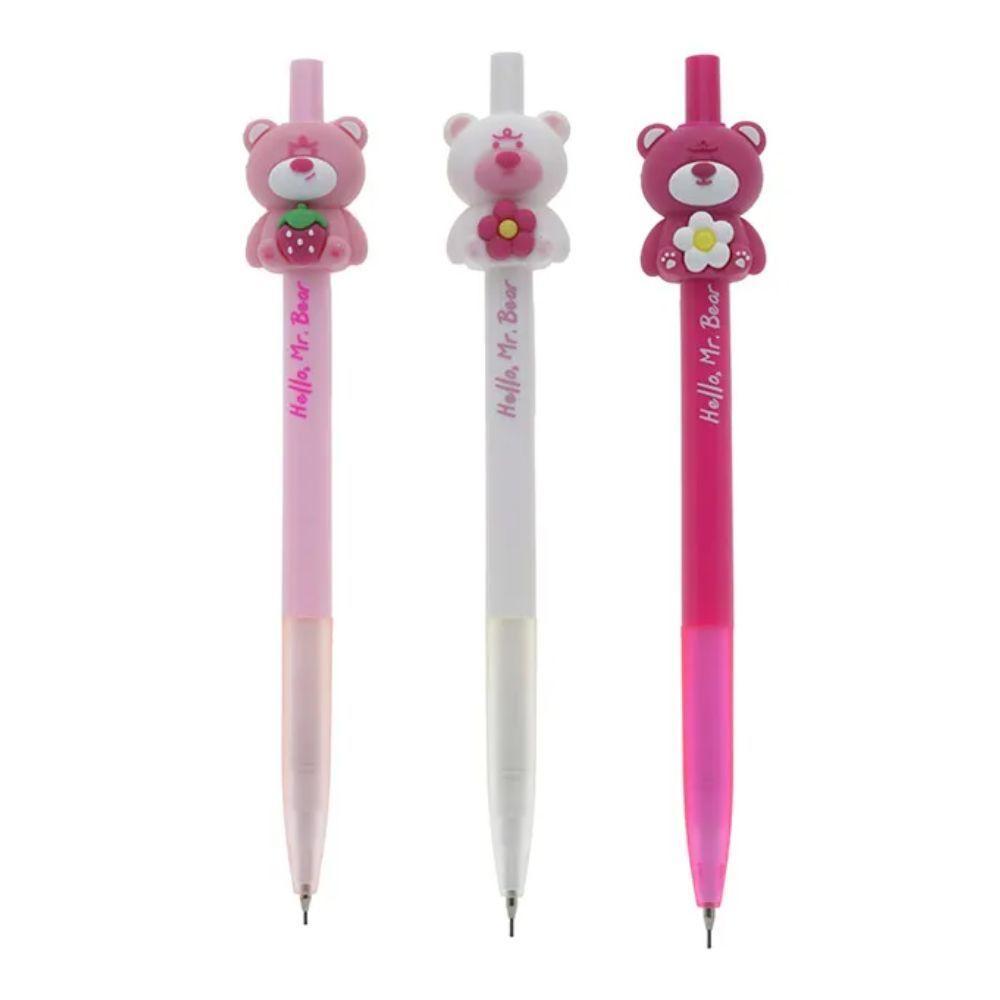 Lapiseira Decorada 0.7 Love Ursinho Molin Branco - 2