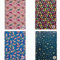 Caderno Espiral Capa Dura Universitário Pepper Feminino 80 Folhas Tilibra Estampa 4 - 2