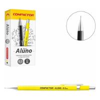 Lapiseira Com Borracha 0.5mm Aluno Compactor Amarelo - 3