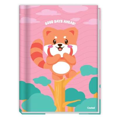 Caderno Brochura Universitário Capa Dura Caligrafia Lala Pets 40 Folhas Credeal Estampa 7