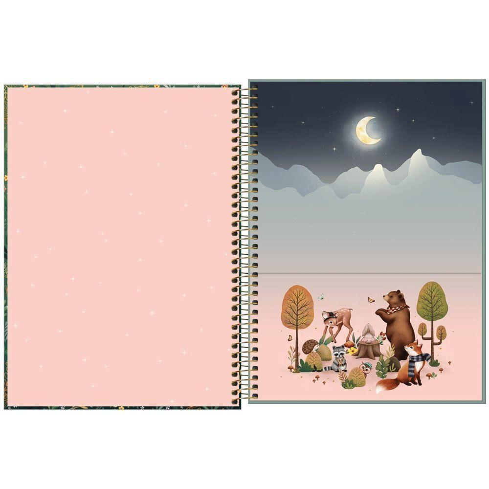 Caderno Espiral Capa Dura Universitário Loveland 1 Matéria 80 Folhas Tilibra Estampa 4 - 3