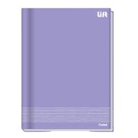 Caderno Brochura Universitário Capa Dura A4 1 Matéria 80 Folhas Lift Credeal Lilás - 1