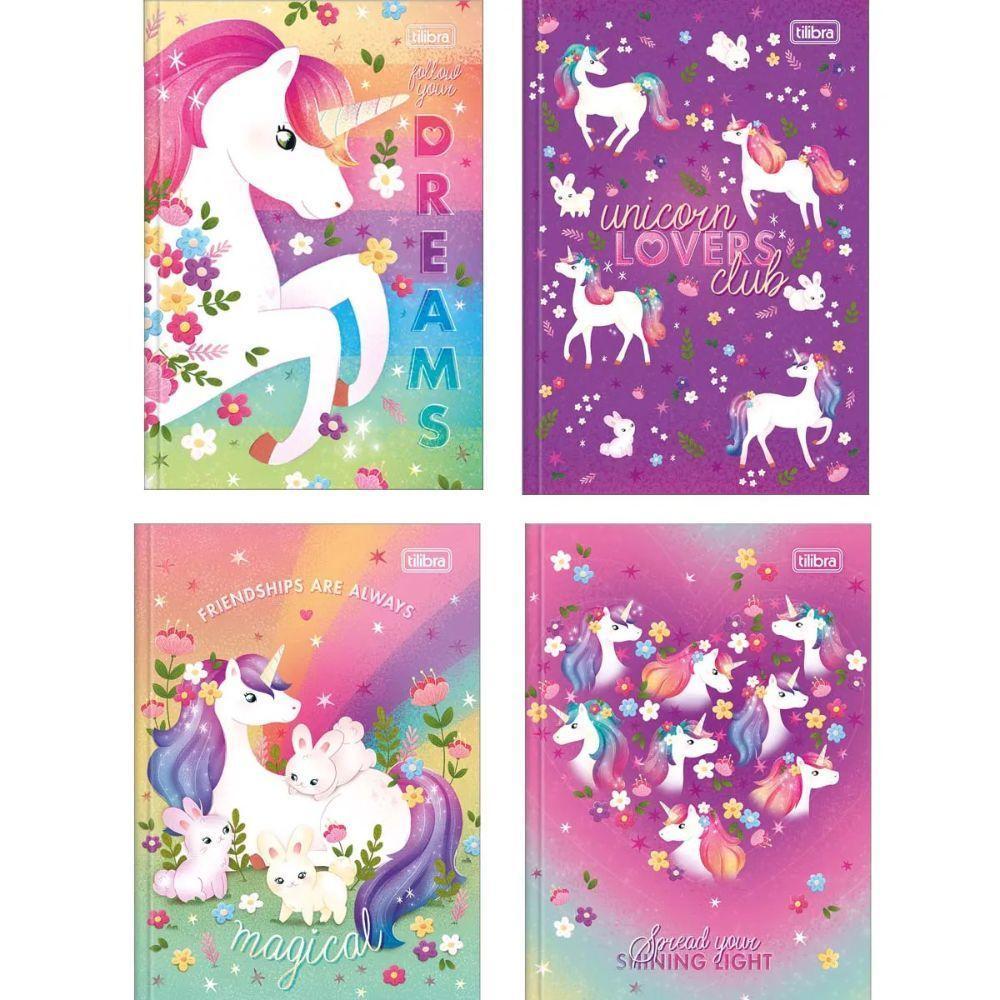 Caderno Brochura Capa Dura 1/4 Pequeno Blink 80 Folhas Tilibra Estampa 9 - 2