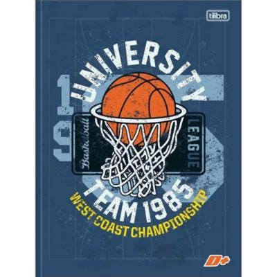 Caderno Brochura Capa Dura 1/4 Pequeno 96 Folhas D+ Tilibra Estampa 3