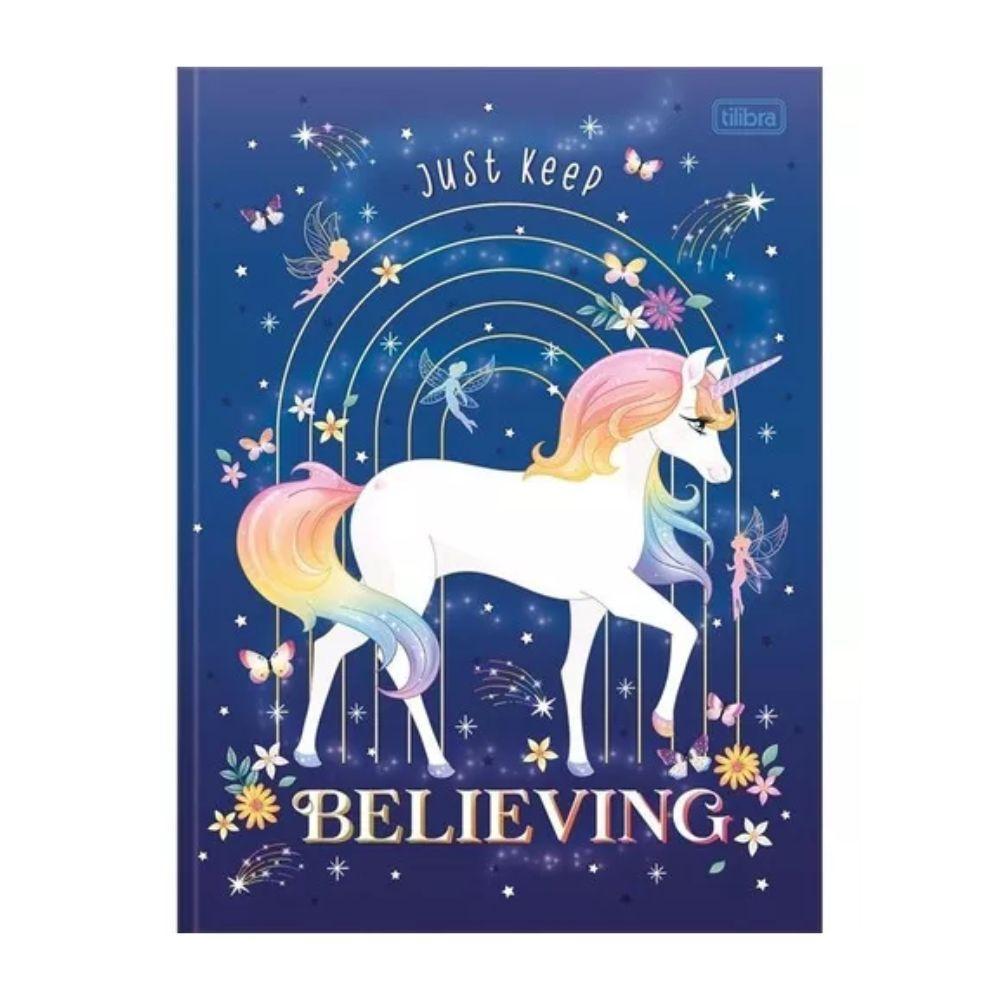 Caderno Brochura Capa Dura 1/4 Pequeno Blink 80 Folhas Tilibra Estampa 8 - 1