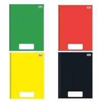 Caderno Brochura Capa Dura 1/4 Pequeno 80 Folhas Pepper Tilibra Verde - 2