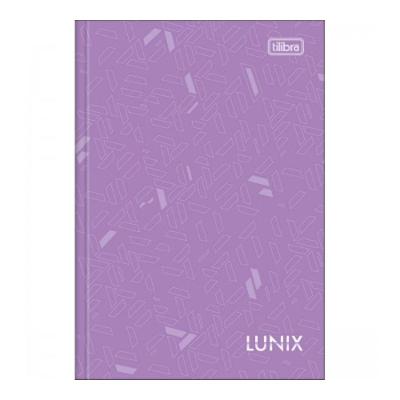 Caderno Brochura Capa Dura Universitário A4 1 Matéria 80 Folhas Lunix Tilibra Estampa 4