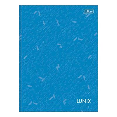 Caderno Brochura Capa Dura Universitário A4 1 Matéria 80 Folhas Lunix Tilibra Estampa 3