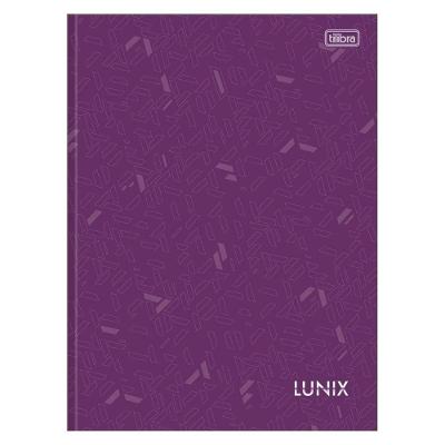 Caderno Brochura Capa Dura Universitário A4 1 Matéria 80 Folhas Lunix Tilibra Estampa 2