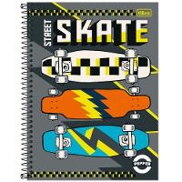 Caderno Espiral Capa Dura Universitário Pepper Masculino 80 Folhas 1 Matéria Tilibra Estampa 13 - 1