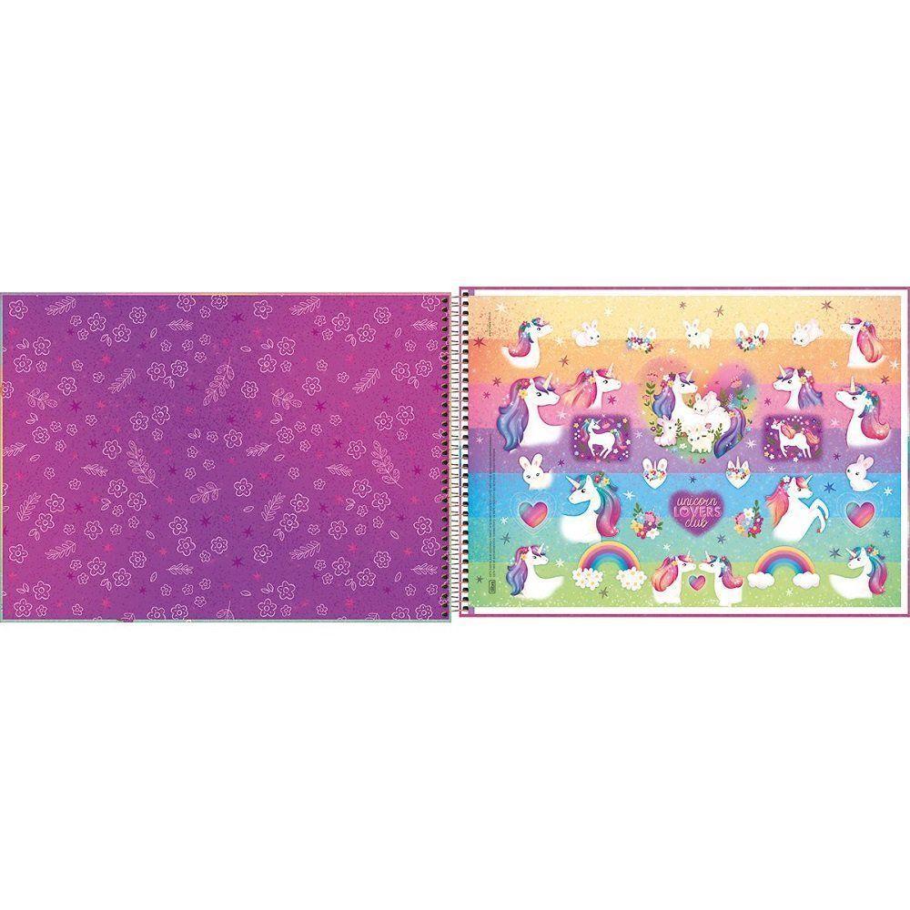 Caderno Espiral Capa Dura Cartografia E Desenho Blink 80 Folhas Tilibra Estampa 2 - 2