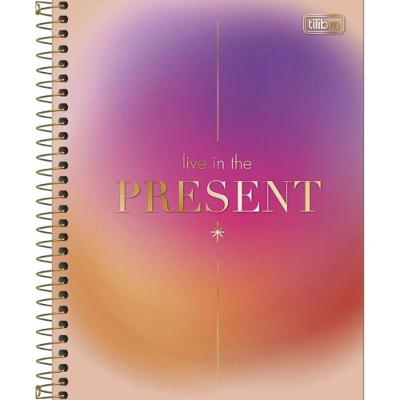 Caderno Espiral Capa Dura Colegial 1 Matéria Great 80 Folhas Tilibra Estampa 6