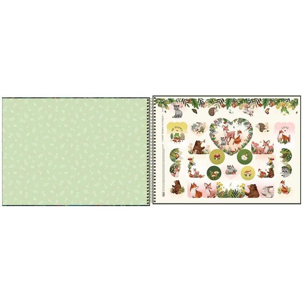 Caderno Espiral Capa Dura Cartografia Loveland 80 Folhas Tilibra Estampa 3 - 3