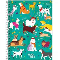 Caderno Espiral Capa Dura Universitário Hug Me 80 Folhas Tilibra Estampa 5 - 1