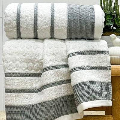 Toalha De Banho Treviso Fio Penteado 70x140 Branco