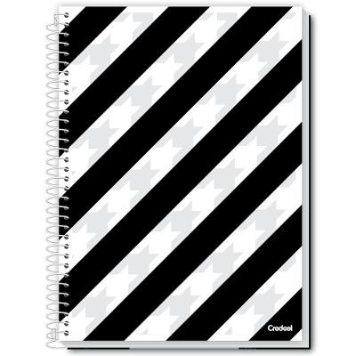 Caderno Espiral Capa Dura Universitário 1 Matéria 80 Folhas Connect Credeal Estampa 3