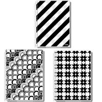 Caderno Espiral Capa Dura Universitário 1 Matéria 80 Folhas Connect Credeal Estampa 3 - 2