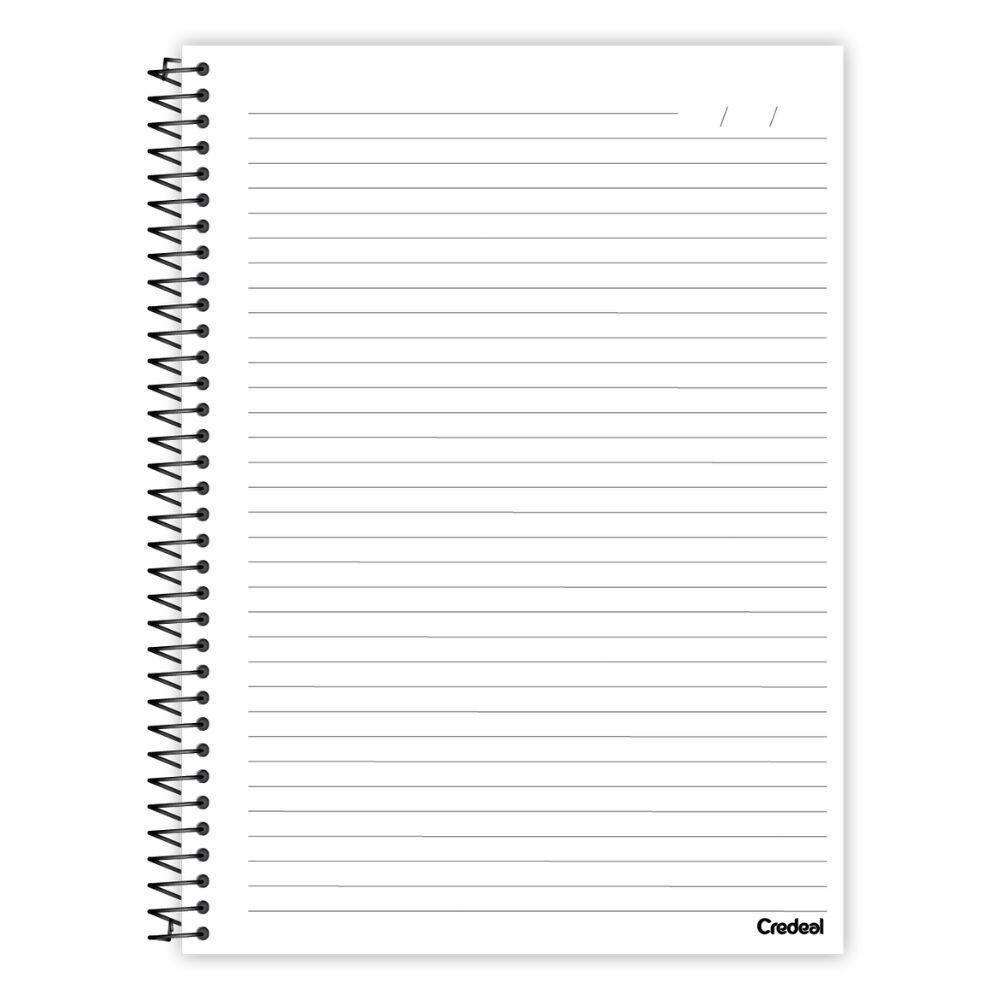 Caderno Espiral Universitário Capa Dura 1 Matéria 80f Assassins Creed Credeal Estampa 2 - 6