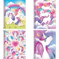 Caderno Espiral Capa Dura Universitário 1 Matéria Blink 80 Folhas Tilibra Estampa 7 - 2