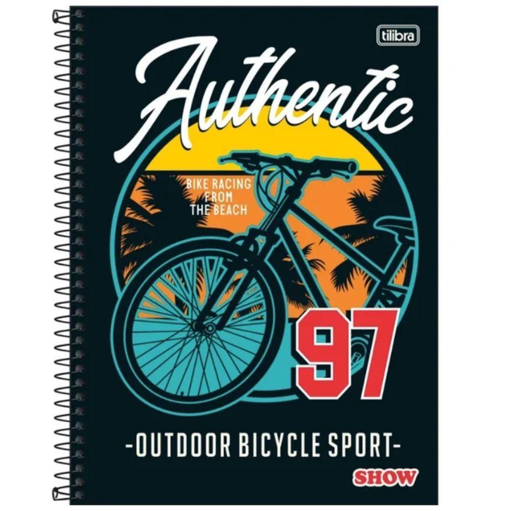 Caderno Espiral Capa Dura Universitário Show Masculino 160f 10 Matérias Tilibra Estampa 6 - 1