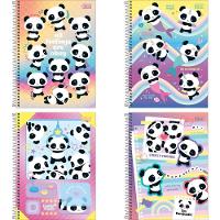 Caderno Espiral Capa Dura Universitário Lovely Friend 80 Folhas 1 Matéria Tilibra Estampa 8 - 2