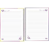 Caderno Espiral Capa Dura Universitário Lovely Friend 160 Folhas 10 Matérias Tilibra Estampa 1 - 3