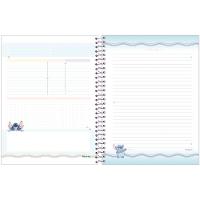 Caderno Espiral Colegial Stitch Capa Dura 10 Matérias 160 Folhas Foroni Estampa 3 - 5
