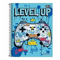 Caderno Espiral Capa Dura Universitário 1 Matéria Show 80 Folhas Jandaia Estampa 6 - 1