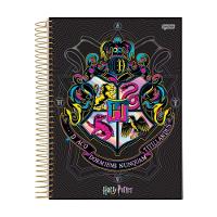 Caderno Espiral Universitário Capa Dura 1 Matéria Harry Potter Com 96 Folhas Estampa 5 - 7