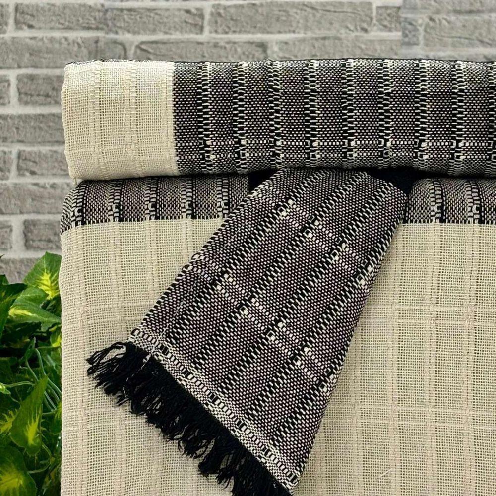 Manta Para Sofá Roma 140cm X 170cm Preto - 1