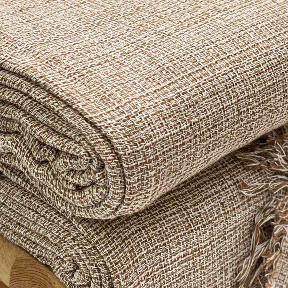 Manta Para Sofá Harmonia 170x 200 Caramelo Mescla - 3