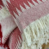 Manta Para Sofá Chevron 140cm X 170cm Vermelho - 4