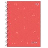 Caderno Universitário Capa Dura A4 1 Matéria 80 Folhas Lunix Tilibra Vermelho - 1
