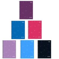 Caderno Universitário Capa Dura A4 1 Matéria 80 Folhas Lunix Tilibra Vermelho - 2